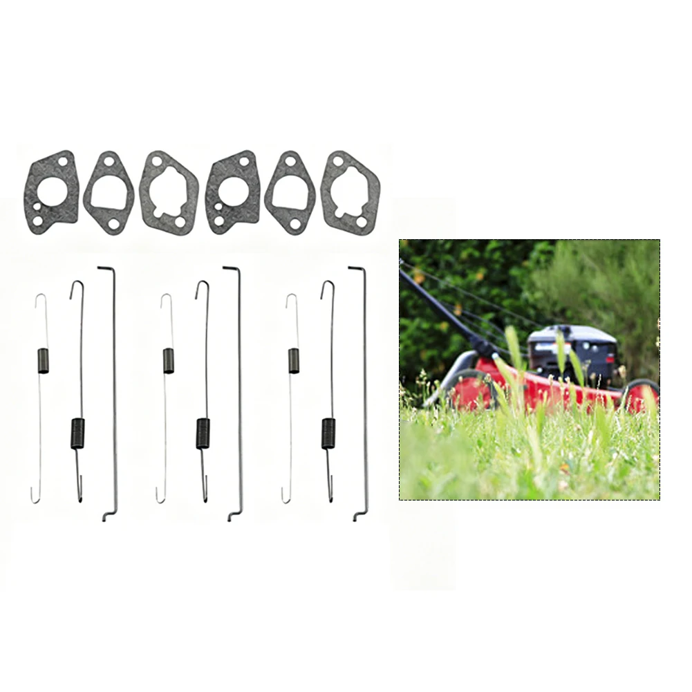 Throttle Governor Rod Spring & Gaskets Set For GX160 For GX200  Engine Lawn Mower Replacement Parts And Accessories