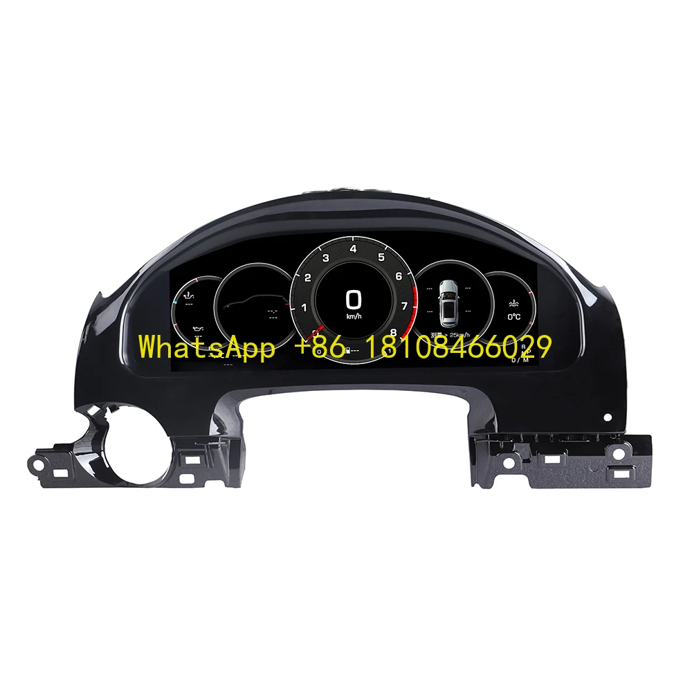 

12,3-дюймовая ЖК-приборная панель для Porsche Cayenne 2011-2017, Plug and Play, ЖК-дисплей одометра, автозапчасти, виртуальная цифровая кластерная кабина