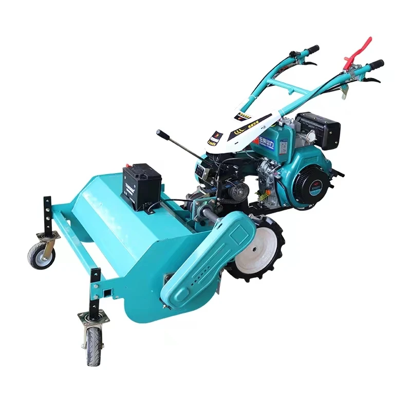 Self-Propelled Weeding Machine 7.5hp Gasoline Diesel  Lawn Mower