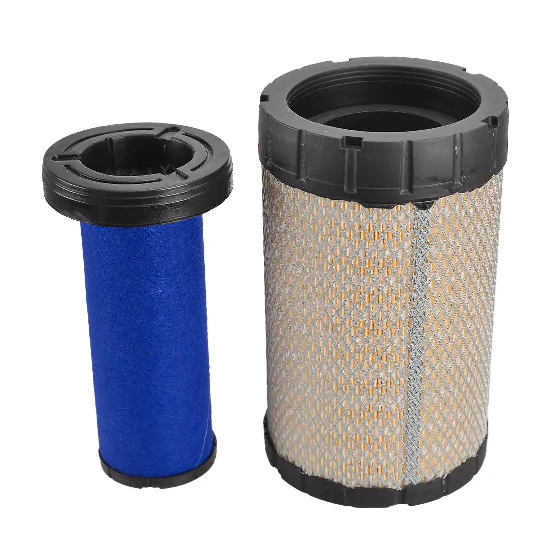 Outer Inner Air Filter Kit 7008043 7008044 P628328 Fit for Bobcat Skid Steer Loader S650 S630 Compact Track Loader T630 T650