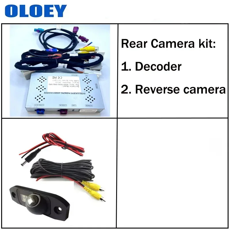Parking Reverse Camera Voor Volvo XC40 S90 2018 ~ 2022 Originele Scherm Plug En Play Hd Voor Achteruitrijcamera Backup camera Interface