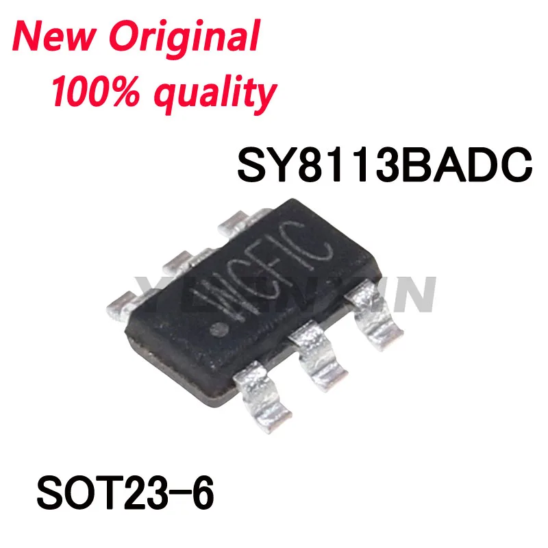 5-10/PCS New Original SY8113BADC Screen printing WCFIC WC*** SOT23-6 Synchronous buck chip In Stock