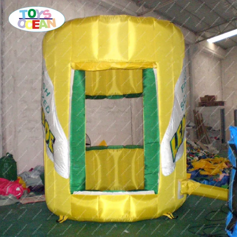 Outdoor Advertising  Tent Inflatable Lemonade Booth Easy to Set up