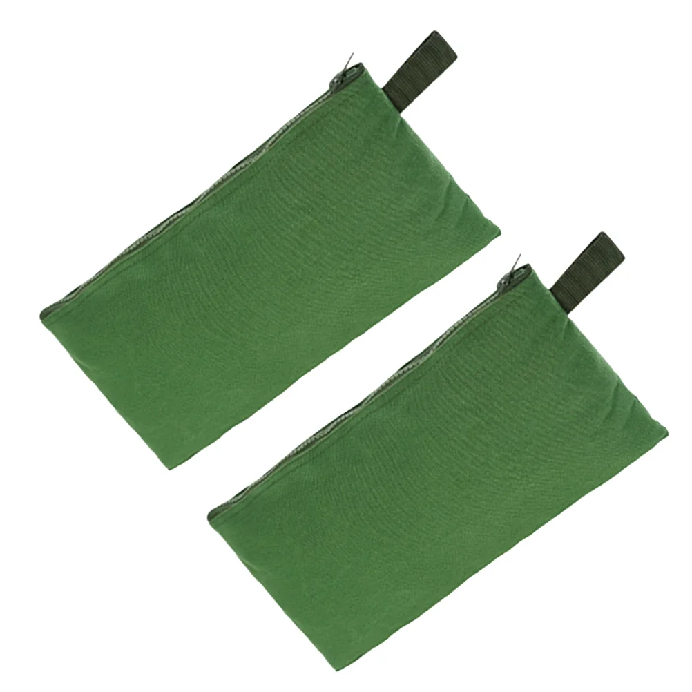 

2Pcs Utility Bag Canvas Tool Bags Heavy Duty Tools Storage Pouch with Zipper Closure tool pouch canvas tool pouch