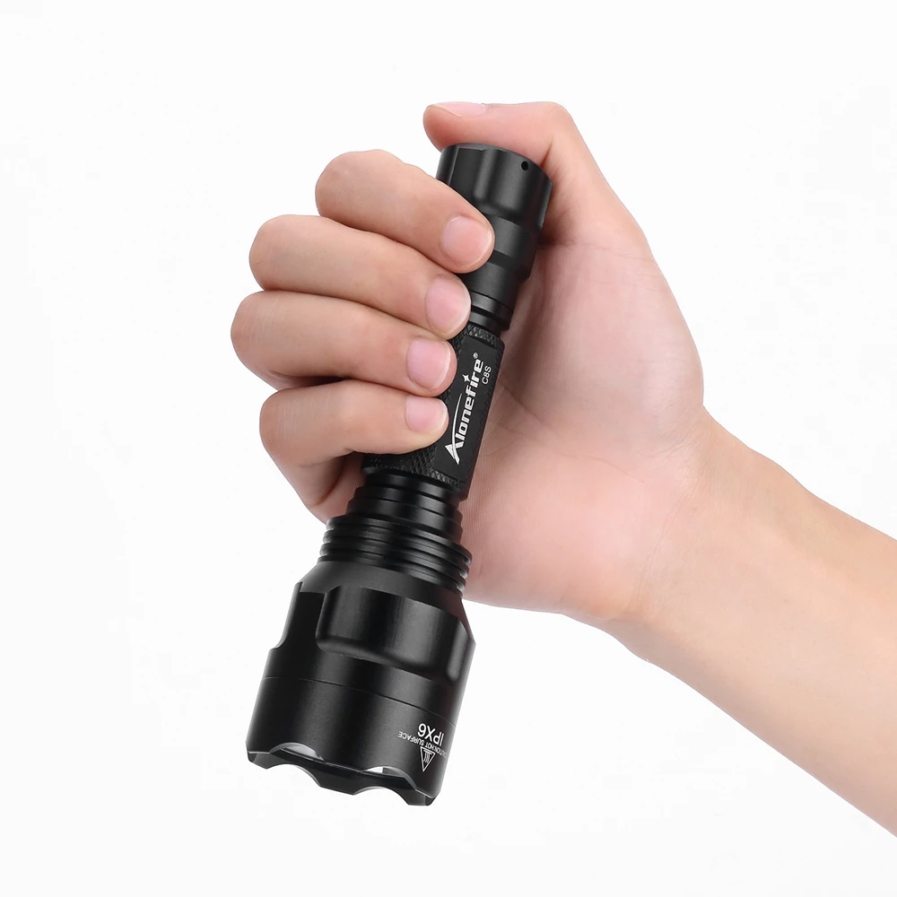 C8 Classic High Power Led Tactical Flashlight Outdoor Hiking Travel Fishing Camping Hunting Portable Night Lighting Torch Lamp
