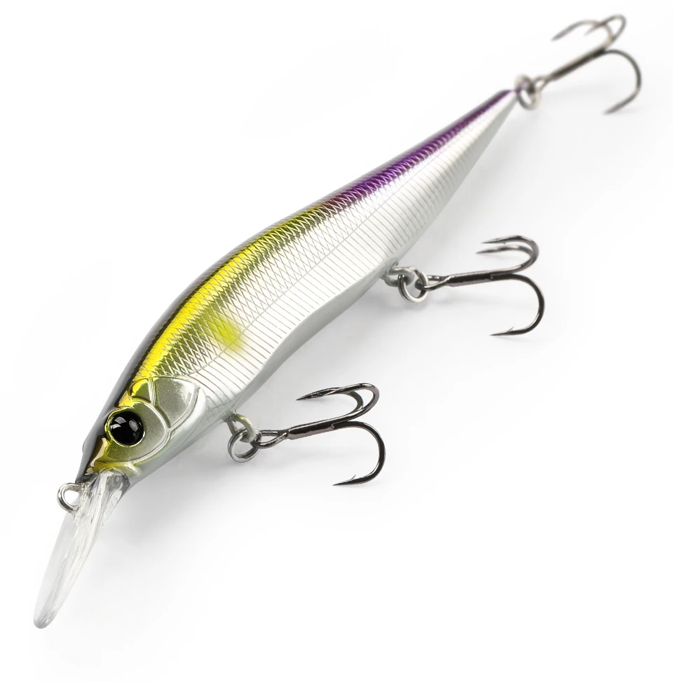 TSURINOYA 98mm 10g SP Tiefe Max 2,2m Suspending Minnow Jerkbait AURORA 98SP Gewicht Harter Köder Weitwurf Angelköder – Detail 11