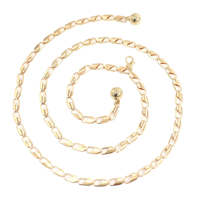 Vrouwen Mode Riemen Luxe Designer Riem Retro Zilver Gesneden Holle Ketting Riem Voor Vrouwen Elegante Ronde Metalen Vrouwen Riem