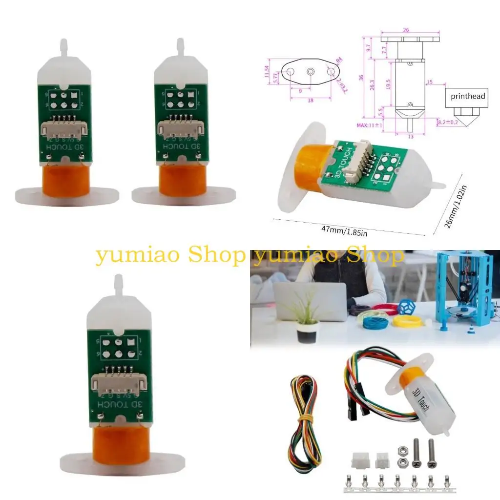 

587B -принтер BLTouch Auto Bed Датчик выравнивания для Aneta8 Reprap Mk8 Ender3