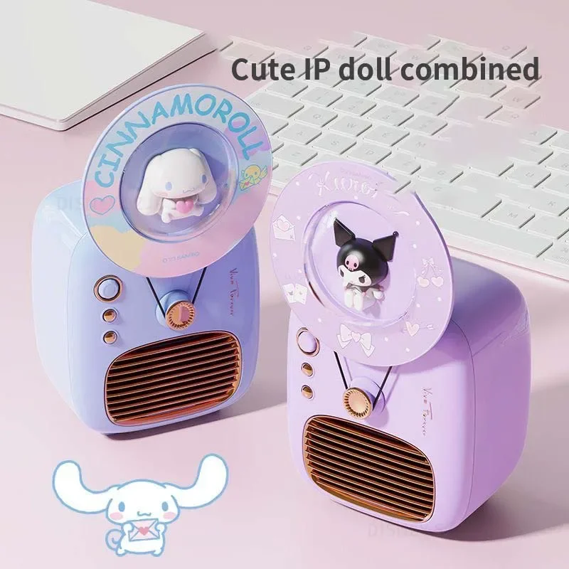 Sanrio-Altavoces Bluetooth Retro Y03 Kuromi, reproductor de grabación de Audio, Subwoofer pesado, Cinnamoroll, regalos para niñas