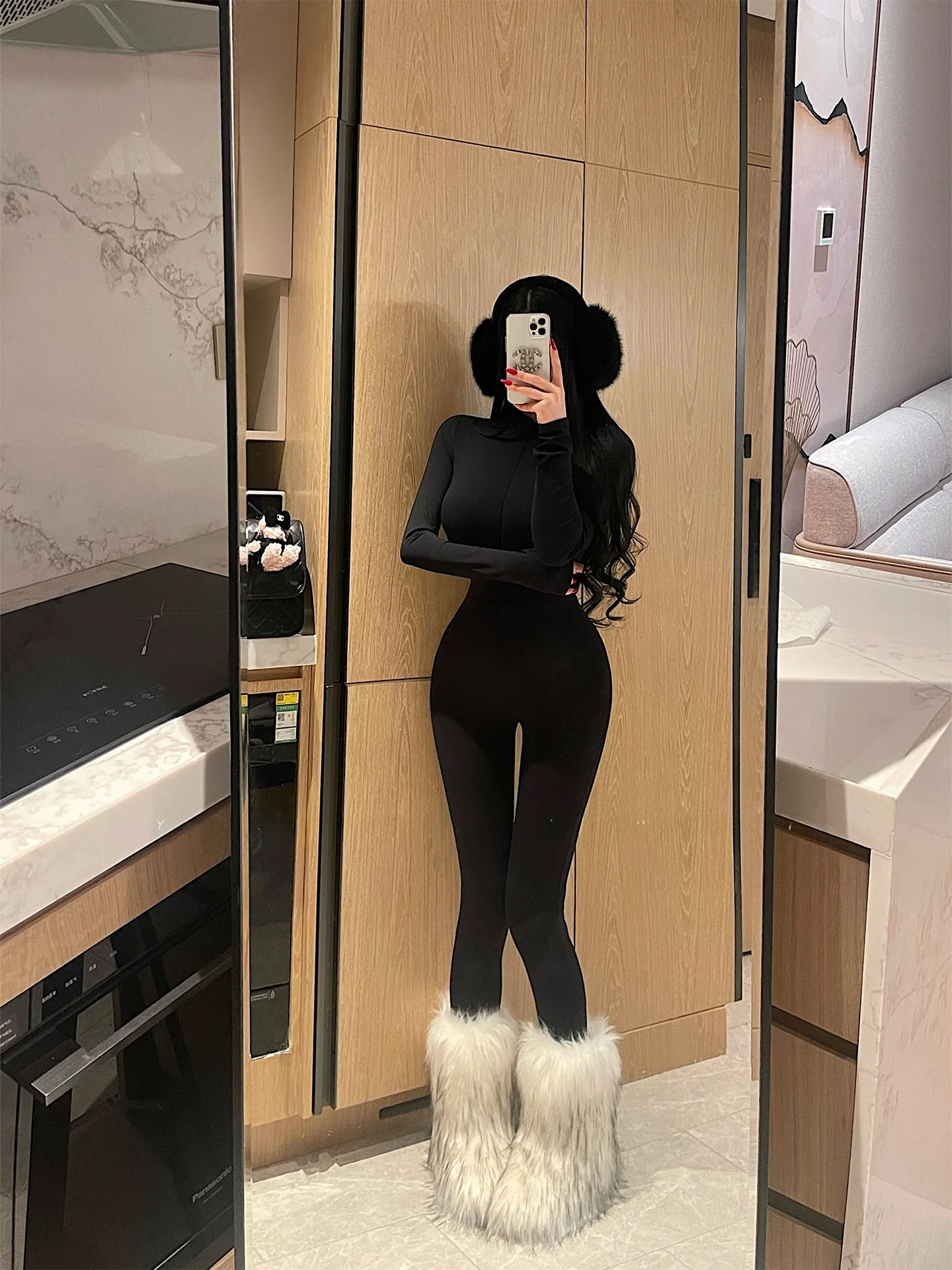

Young Girl Day Hot Girl Zipper Fitness Yoga Clothes Ski Suit Sport Casual Jumpsuit Long Pants High Waist Yoga Suits
