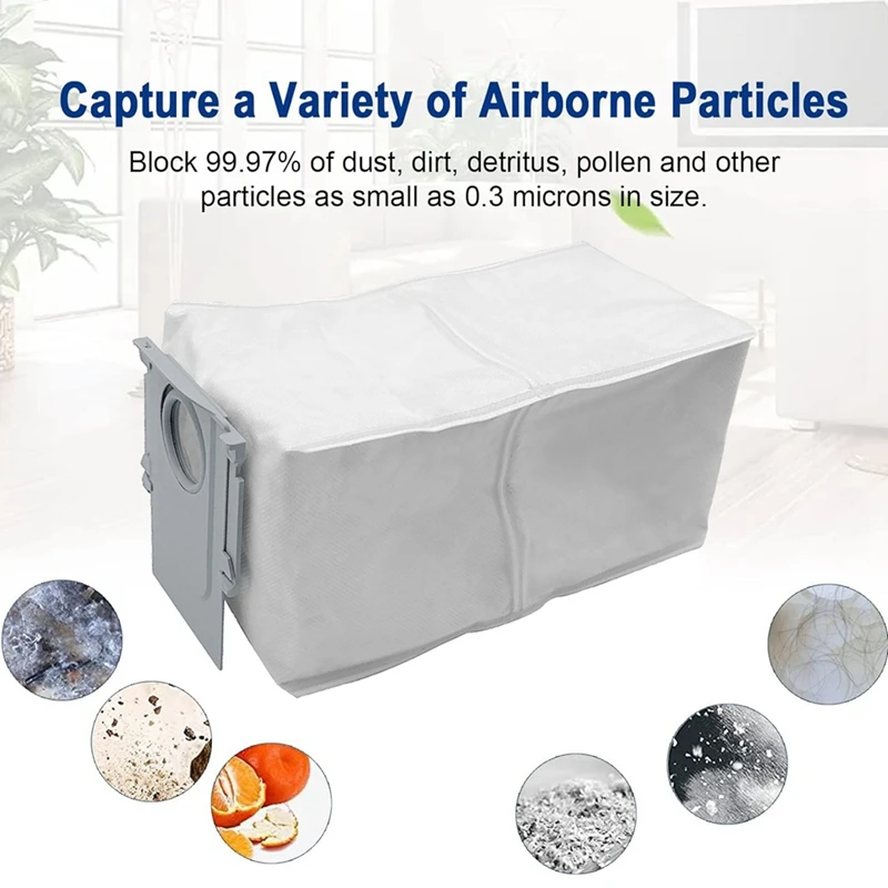 For Roborock Saros 10R / G20S Ultra Vacuum Parts Main Brush Side Brush Filter Mop Pads Dust Bags Replacement Parts