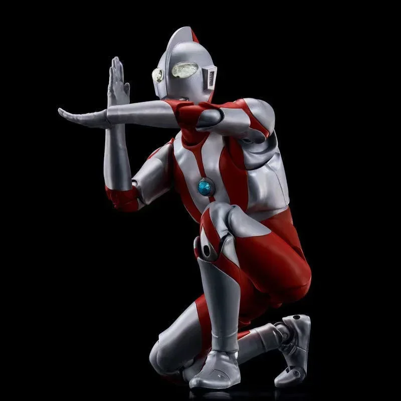 SH Figuarts SHF True Bone Carving Metodo Ultraman 55th Anniversary Anime Figure Modello Action Toys Regali Consegna Staffa Regalo