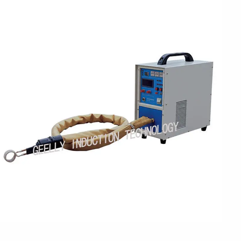 

Mobile Induction Heater with Flexible Heating Coil Welding Machine for Tube Welding Brazing Copper Tube in Air Condition