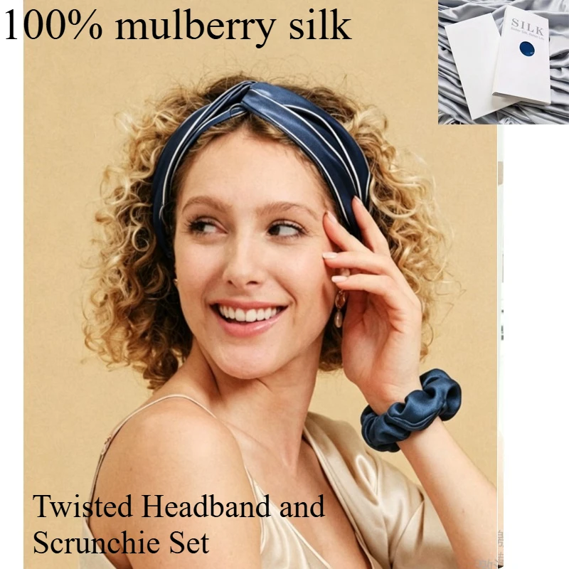 set-fascia-per-capelli-e-scrunchie-in-seta-di-gelso-accessori-per-capelli-in-seta-naturale-19-momme-cura-anticrespo-per-capelli-sonno-e-skincare