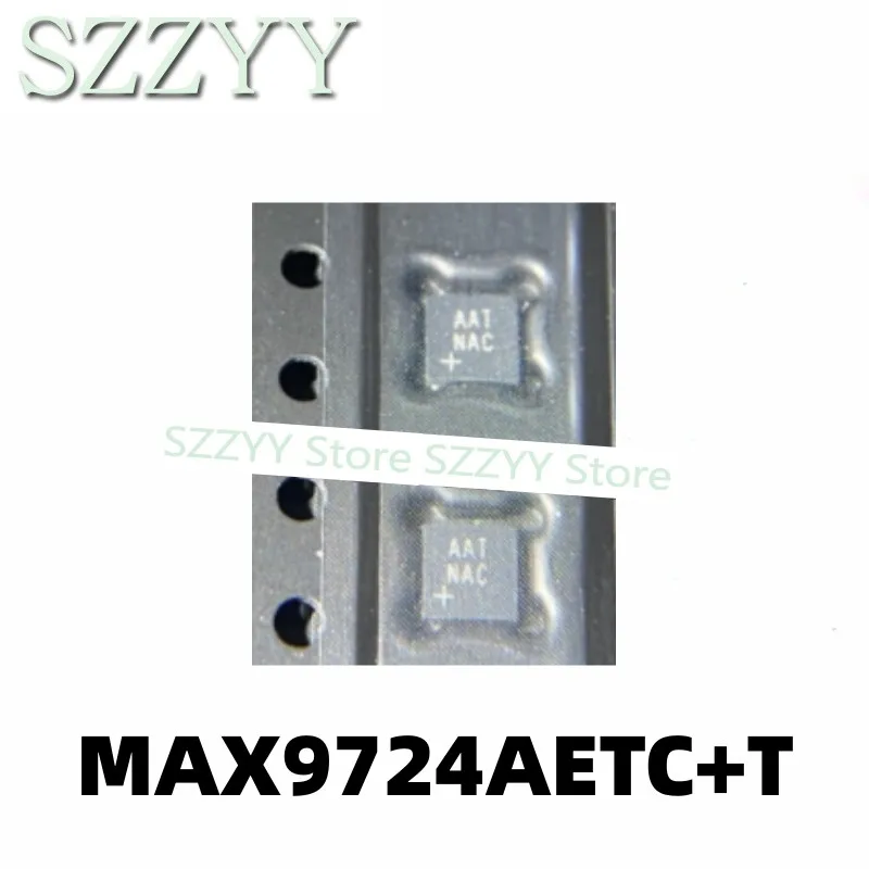 

5PCS MAX9724AETC+T screen printed AAT QFN12 packaged integrated circuit