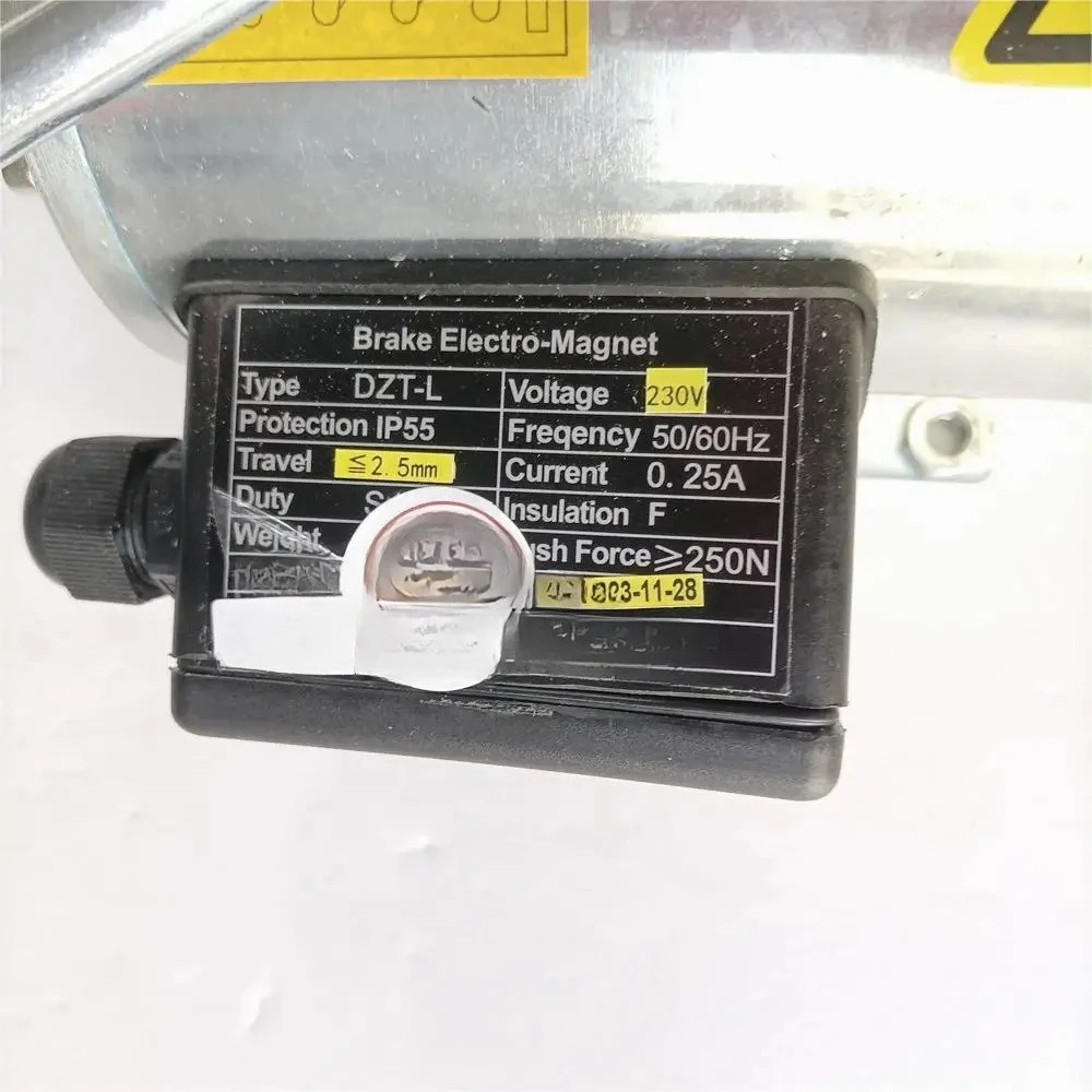 Escalator Parts Brake DZT-L 230V 250N Use for SJEC Moving Sidewalk Components