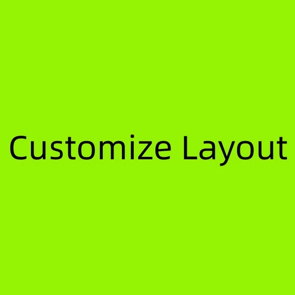 Variant: Customize layout