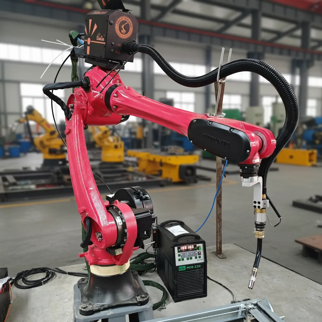 BORUNTE BRTIRUS1820A 6 Axis Industrial Robot Arm 20kg For TIG CO2 Laser Welding Spray Coating IP65 220V