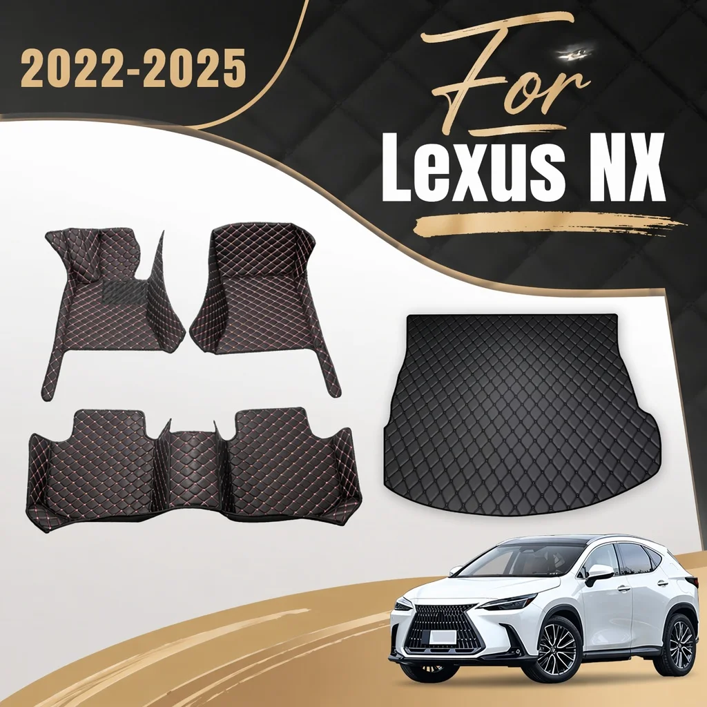 

Car Floor Mats Trunk Carpets For Lexus NX 2022 2023 2024 2025 Foot Pads Auto Accessories Interior Pedal Products Covers Parts