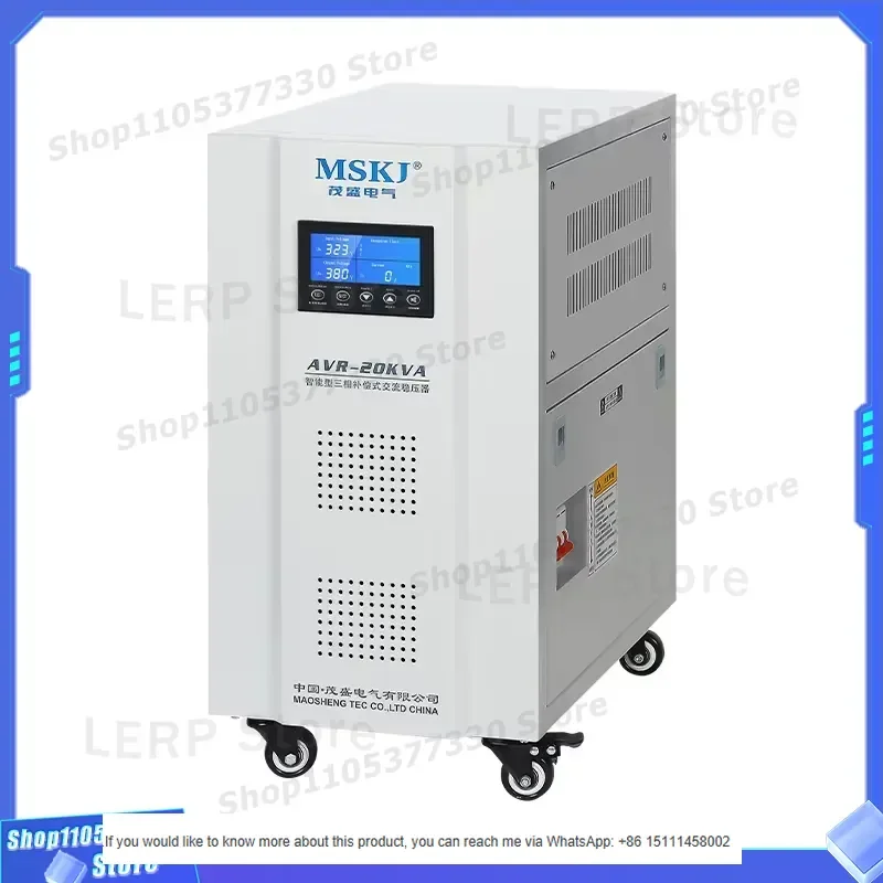 Three Phase Static Contactless AC Voltage Stabilizer Voltage Regulator SVC Thyristor-Based Copper 100KVA