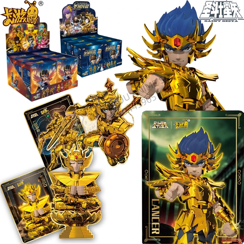 

KAYOU Genuine Saint Seiya Mobile Doll Legend of The Holy Land Second Round Assembled Doll Anime Peripheral Collection Ornaments