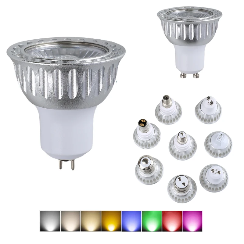 

Dimmable GU10 E27 E14 MR16 GU5.3 E14 E12 Lampada LED Bulb 10W AC 110V 220V Bombillas LED Lamp Spotlight Lampara Spot Light