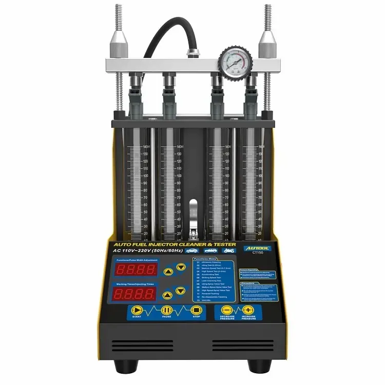 CT150 Car Injection Ultrasonic Gasoline Petrol Fuel Injector nozzle Cleaner and Tester Machine