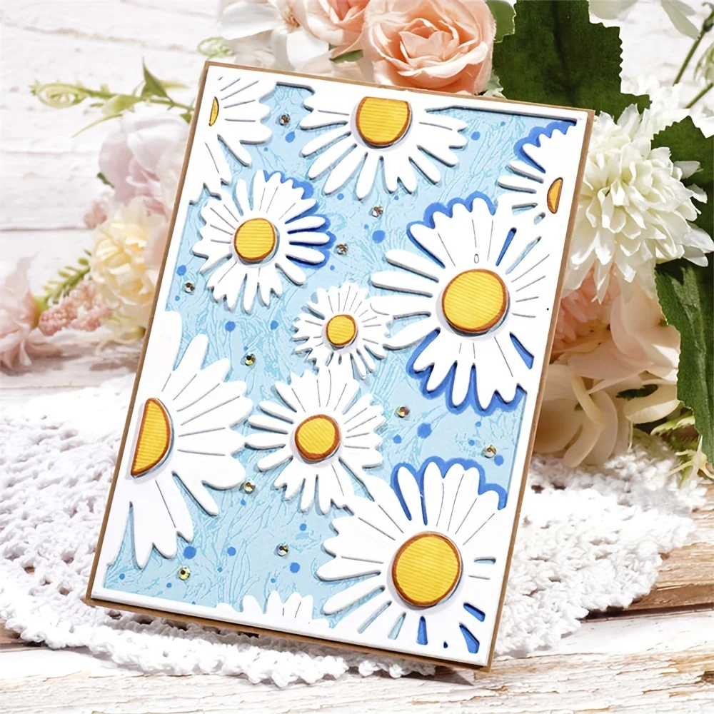 

Flowers metal cutting dies mold Scrapbooking decoration paper craft knife mould blade punch template Embossing stencils 1pcs