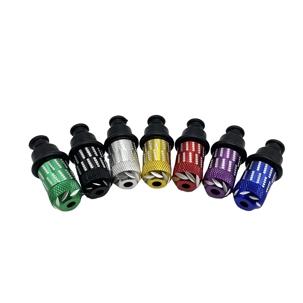 Mini Metal Pacifier Pipes Creative Smoking Pipe Herb Filter Tobacco Pipe Portable Grinder Smoke Narguile Mouthpiece view 6