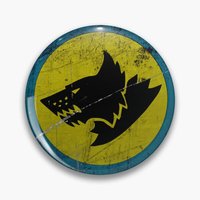 Space Wolves Icon  Soft Button Pin Badge Lover Jewelry Brooch Cartoon Fashion Metal Clothes Cute Collar Hat Women Gift Decor