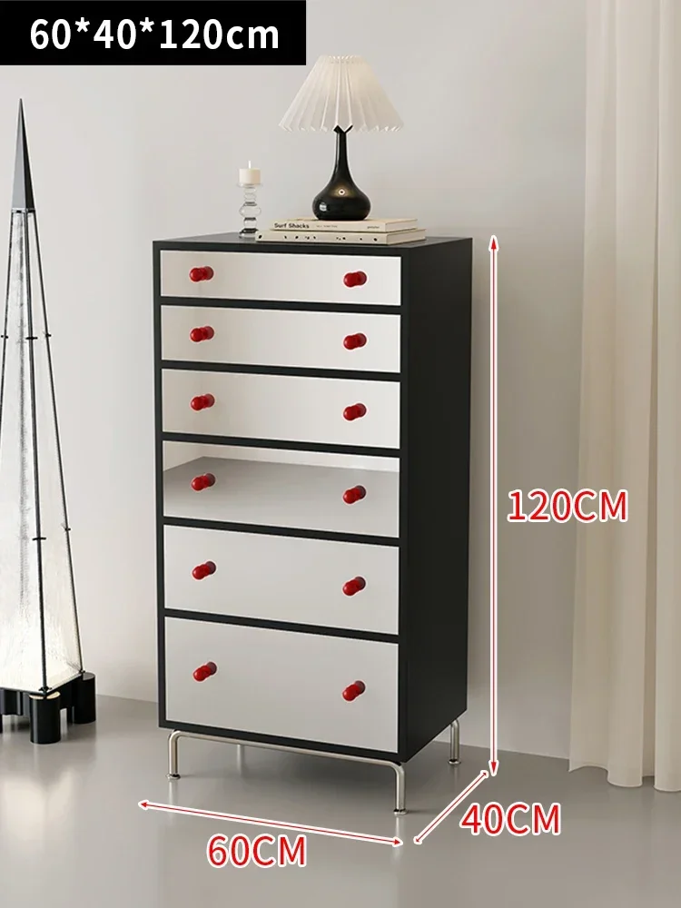 N Classic Simple Multi-Function Storage Cabinet Living Room Multi-Drawer Storage Cabinet