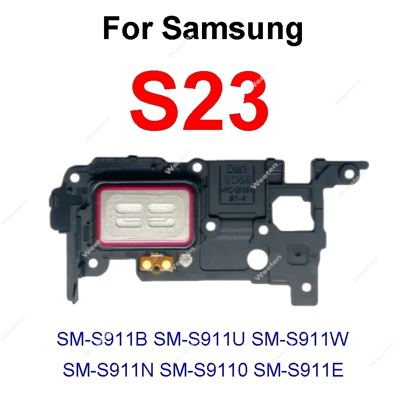 كابل مرن لاستقبال سماعات الأذن يستخدم لهاتف سامسونج جالاكسي S23 + S24 + S25 + S23 FE S24 FE S25 Ultra S25 Edge جهاز استقبال سماعة الأذن العلوي