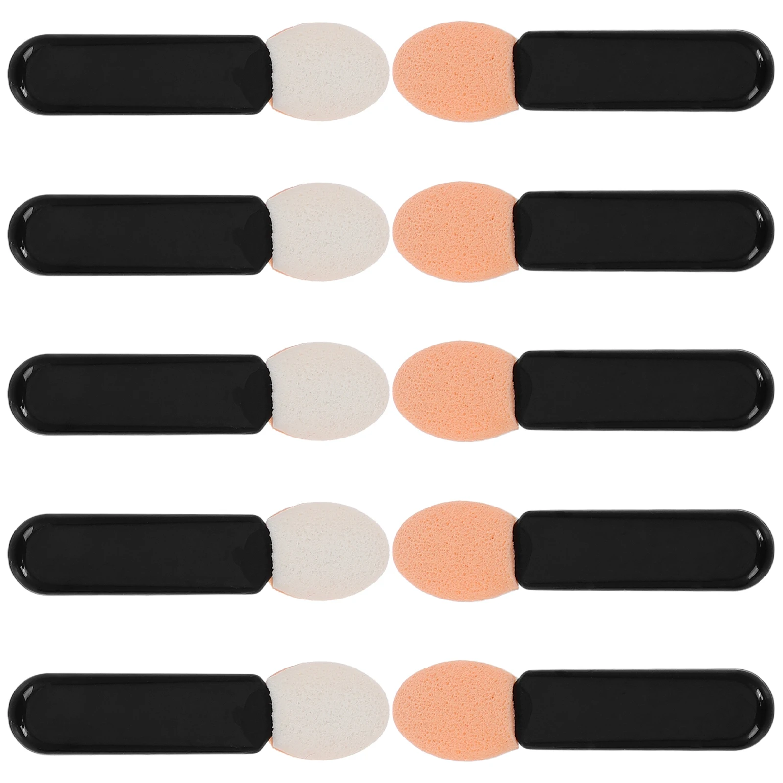 

10 pcs Mini Brush Makeup Applicator Durable Precision Portable Eyeshadow Lipstick Concealer Blending Applicator Small
