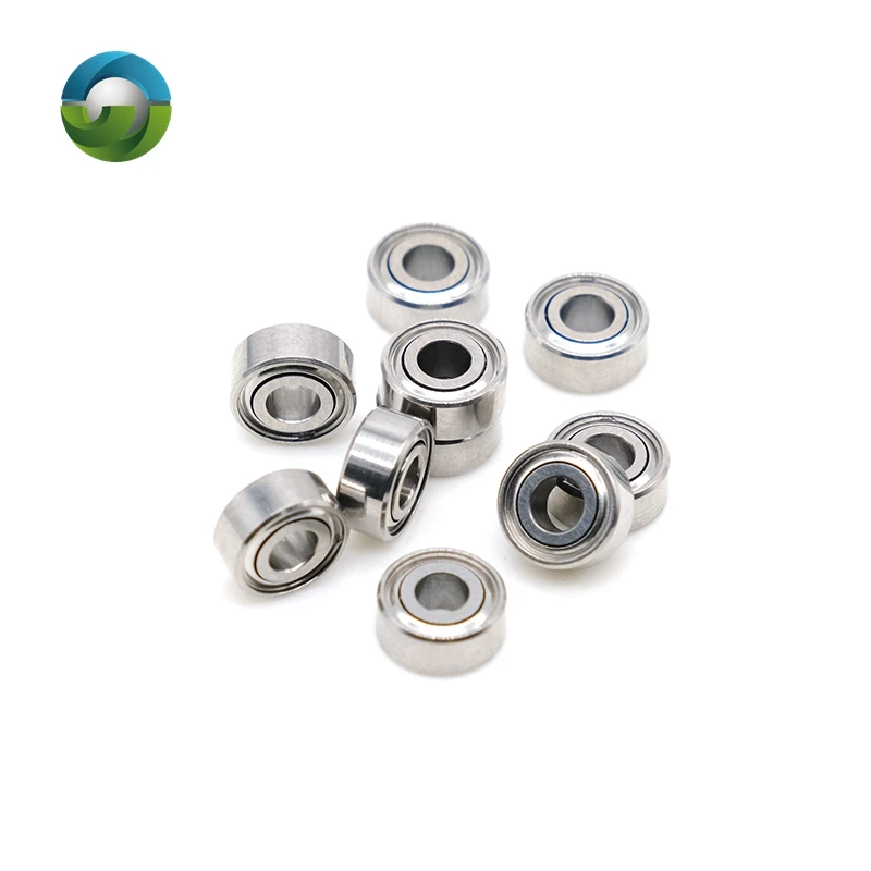10PCS 681XZZ 1.5x4x2 mm Fingerboard Miniature 681X ZZ Ball Bearings ABEC-9