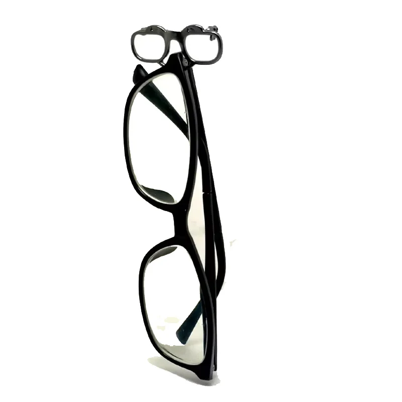 Metal Alloy Eyeglasses Charm Sunglasses Holder Badge Pin Brooches Fashion Ornament Jewelry Accessories 3Colors Optional