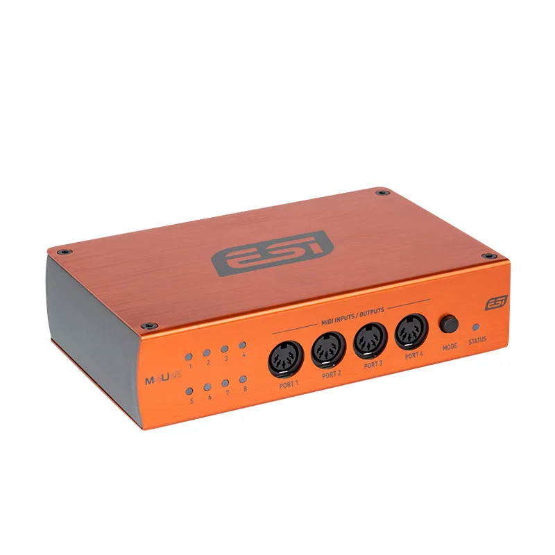 ESI M4U eX 8-Port USB 3.1 Gen 1 MIDI Interface With USB Hub