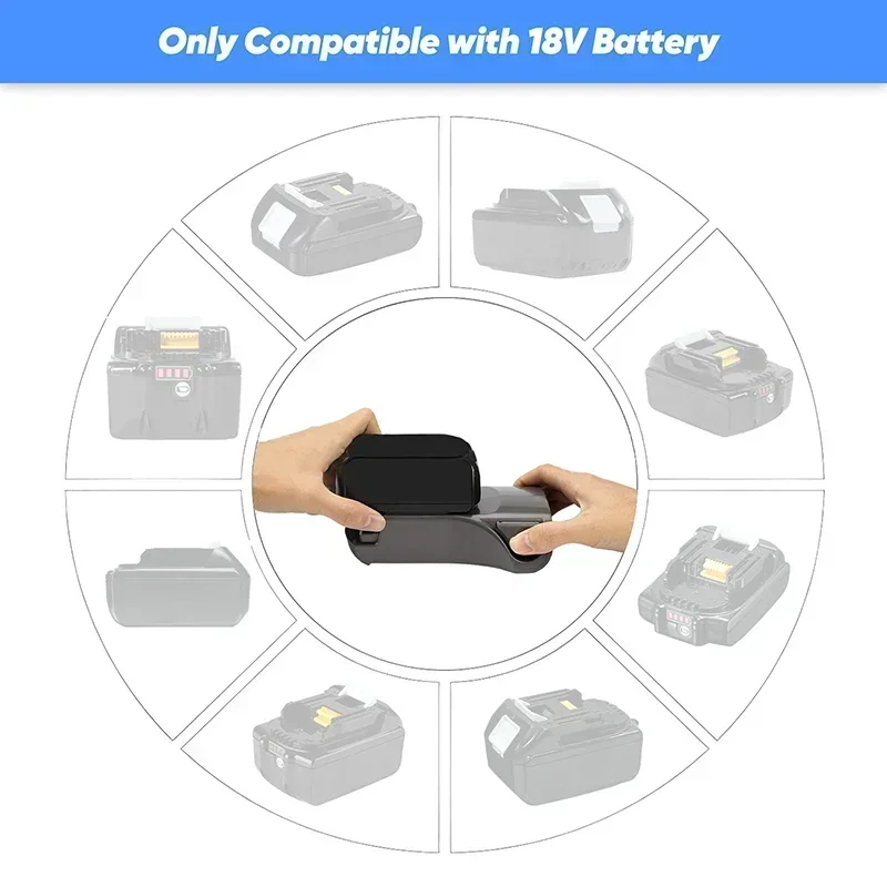 MT-XSBT01 DW-XSBT01 MIL-XSBT01 Adapter Converter For Makita For Dewalt For Milwaukee 18V Li-ion Battery For Shark Vacuum Cleaner