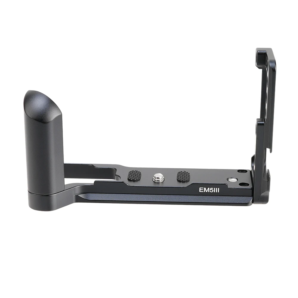 

Quick Release Plate L Bracket Vertical QR Plate Hand Grip Holder for Olympus OM-D EM5 III E-M5 Mark III