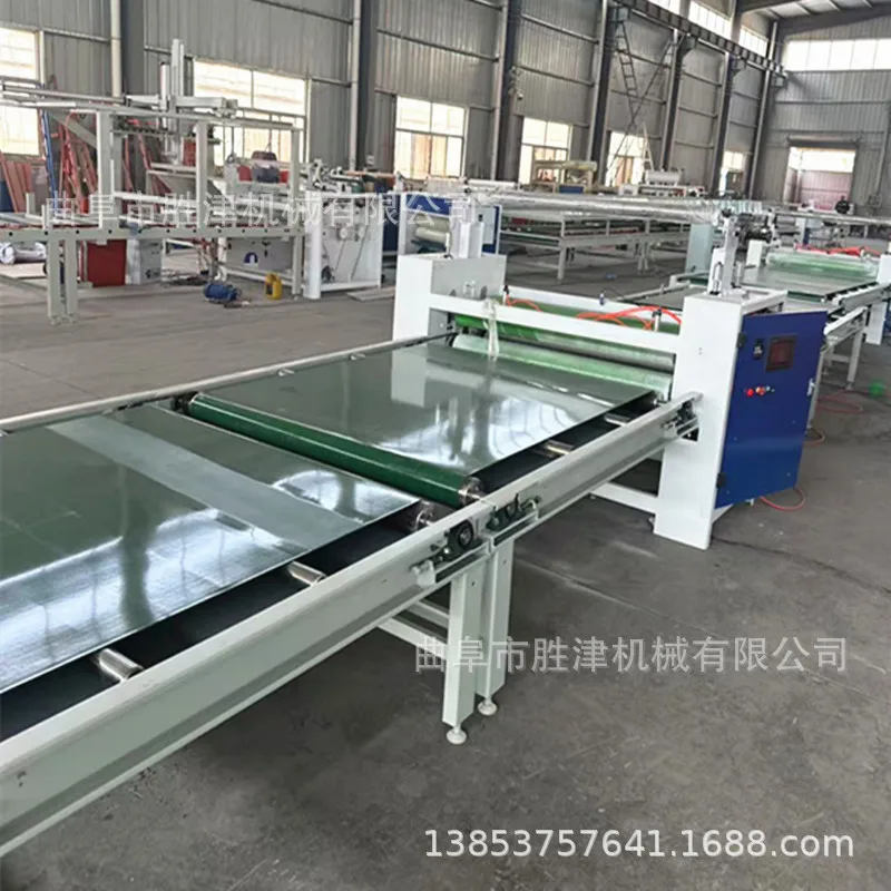 

Stainless steel plate double-sided film machine, aluminum veneer automatic broken film film machine, automatic