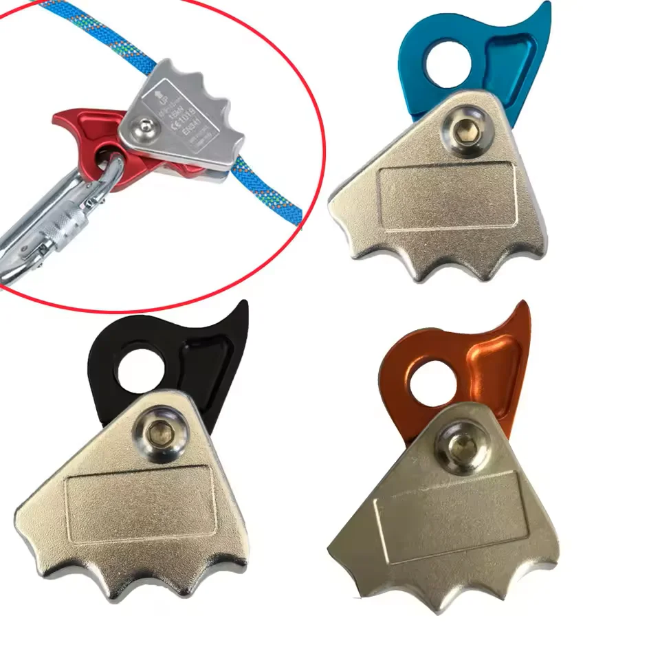 Outdoor Climbing Mountaineering Rope Grab Protecta Ascender Equipment Gear For 9Mm To 12Mm Rope 15Kn