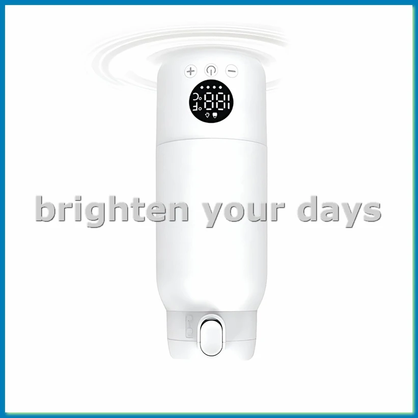 Portable Milk&Bottle Warmer for Baby-Large Capacity,Quick Heating Water&Formula Warmer,Perfect for Breastmilk&FamilyTrip-A63M