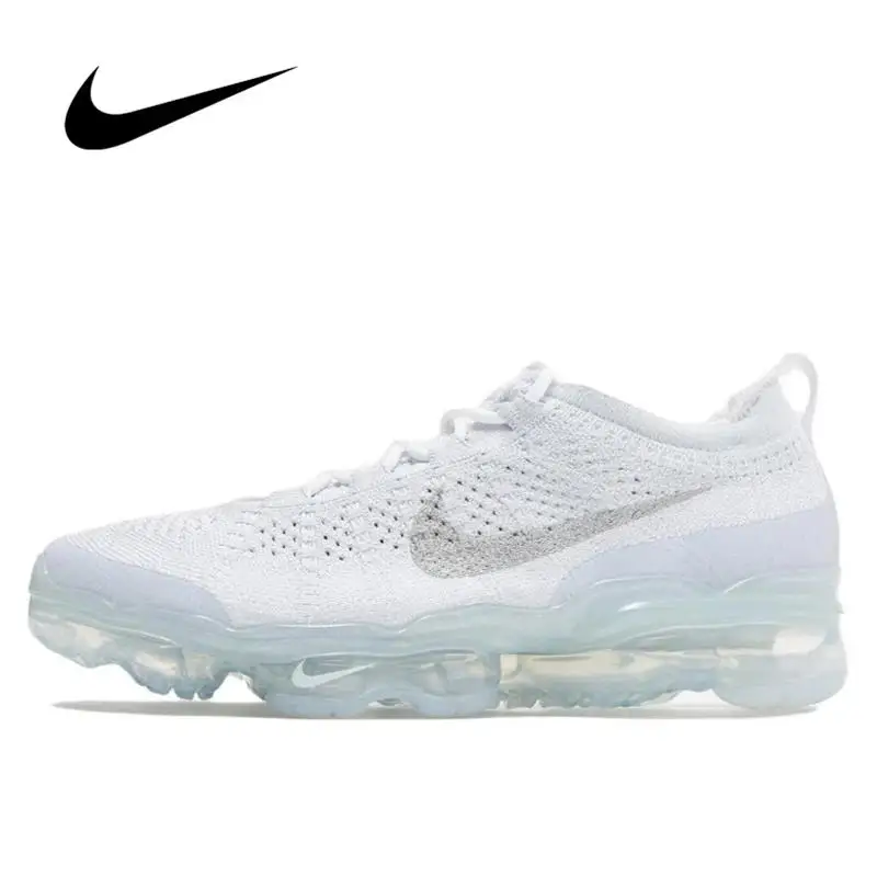 Nike Air VaporMax 20223 Flyknit Pure Platinum Mężczyźni Kobieta Buty do biegania Oddychające Wygodne Odkryty Air Max Niskie Sportowe Trampki