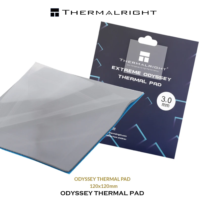 Thermalright Thermal Pad ODYSSEY 12.8 W/mk untuk CPU/GPU/RAM/SSD,RTX4090 kartu grafis pendingin non-konduktif