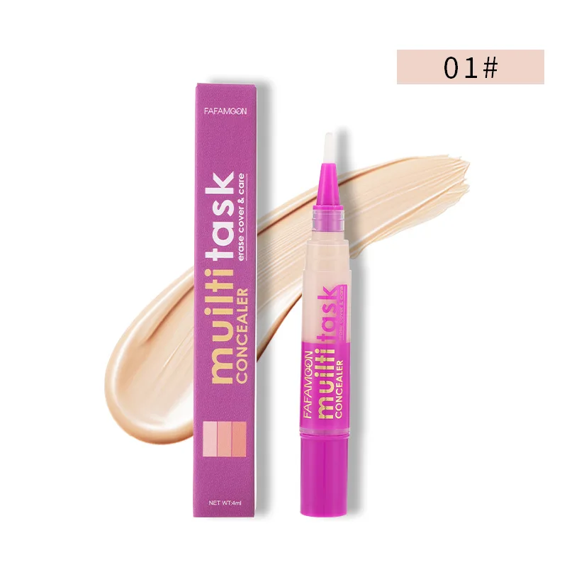 4ml Liquid Concealer Pen Makeup Lasting Moisturizing Foundation Cream Full Coverage Concealer Makeup Cosmetic