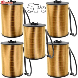 5PC Oil Filter For Audi VW Caddy Passat Tiguan Transporter Skoda Rapid Superb Seat Alhambra 2016 2017 2018 2019 2020 2.0 TDI