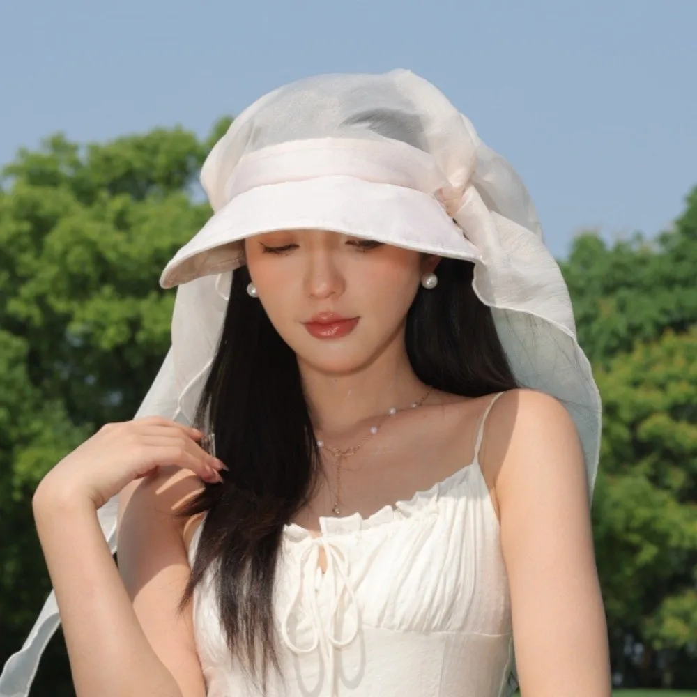 

Fashion Korean Style Headscarf Baseball Hat Solid Color Hip-hop Strappy Scarf Hat Hair Scarf Sunscreen Scarf Baseball Cap Street