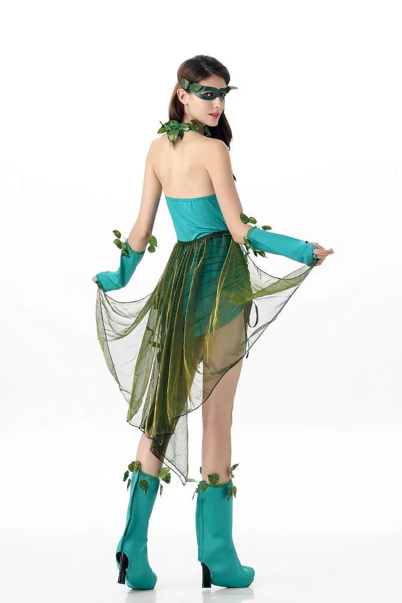 een Fairy Halloween-kostuum Boomprestatie-outfit Rollengang Elf-pak voor dames Lente 2023, toneelkostuum