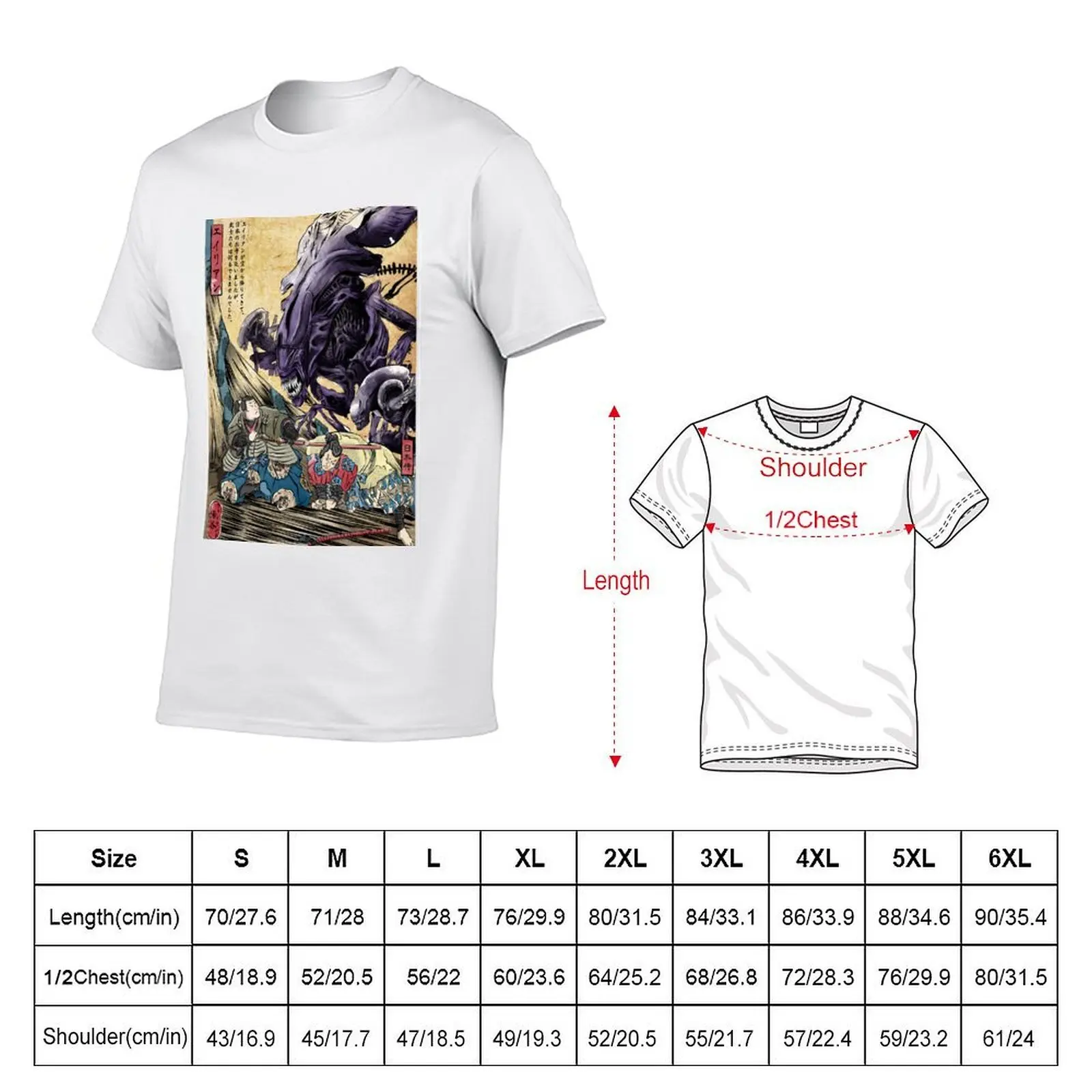Aliens in Japan T-Shirt man t shirts for men graphic t shirts for man T-Shirt