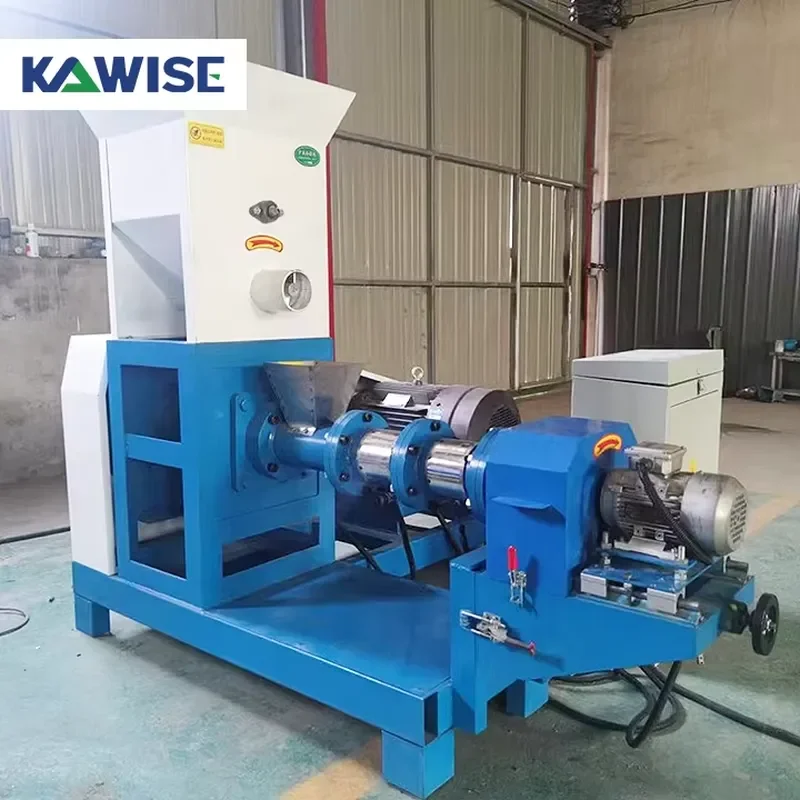 Feed Extruder Machine for Dog Cat Food Floating Fish Feed Electric Power Small Farm Feed Processing Equipment view 4
