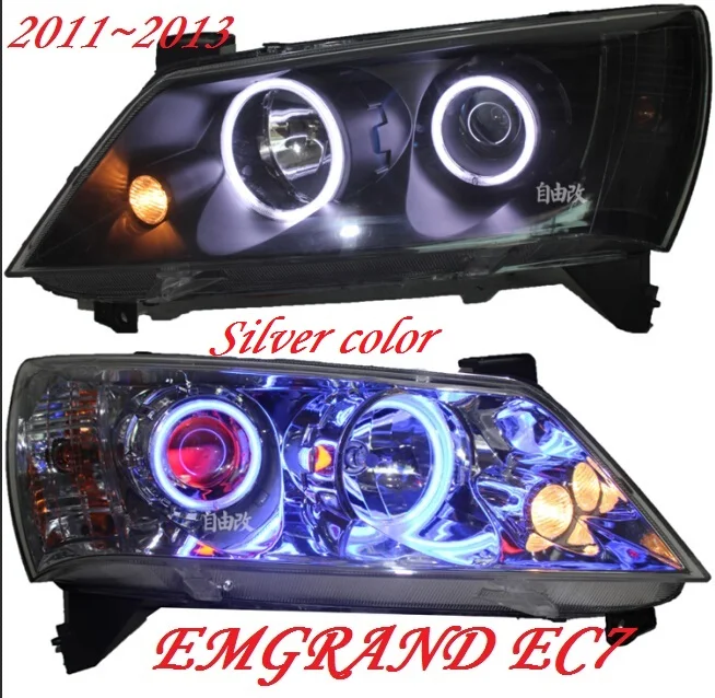 RHD LHD Geely Emgrand EC7 headlight,2011~2013,car accessories,Emgrand EC7 fog light,EC8,Emgrand EC7 front lamp